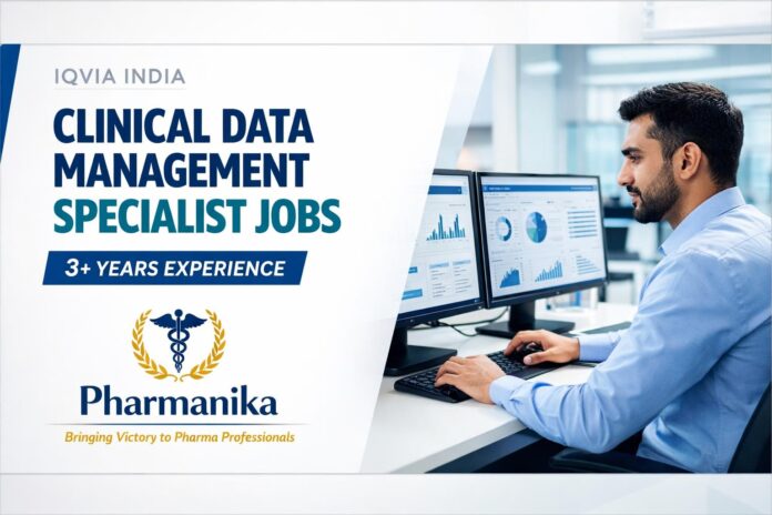 Clinical Data Management Specialist at IQVIA Clinical Data Management Specialist at IQVIA