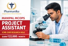 Pharma Project Assistant at Manipal MCOPS | ICMR-DHR Systematic Review | Apply by 10 Sep | Earn Rs 22,000/- Pharma Project Assistant at Manipal MCOPS | ICMR-DHR Systematic Review | Apply by 10 Sep | Earn Rs 22,000/-