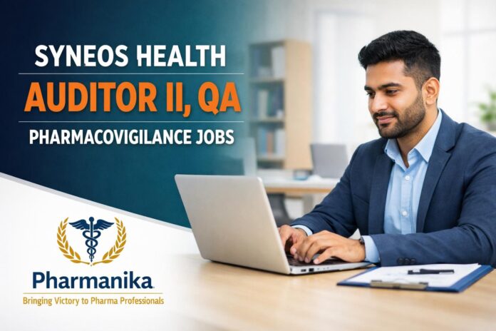 Auditor II, QA (Good Pharmacovigilance Practice exp required) Auditor II, QA (Good Pharmacovigilance Practice exp required)