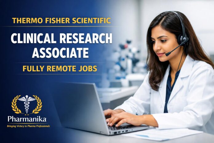 Thermo Fisher Scientific hiring pharmacy graduates | Clinical research associate role