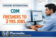 Data Entry Operator – CDM at Syngene International Bangalore | Freshers–2 yrs | Life Sciences / Pharmacy / Biotech / Clinical Research | Apply Online Data Entry Operator – CDM at Syngene International Bangalore | Freshers–2 yrs | Life Sciences / Pharmacy / Biotech / Clinical Research | Apply Online