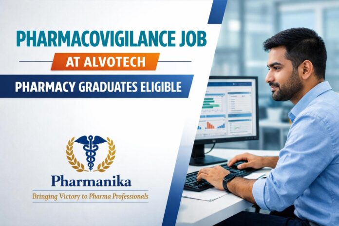 Pharmacovigilance Job at Alvotech | Pharmacy Gradautes Eligible