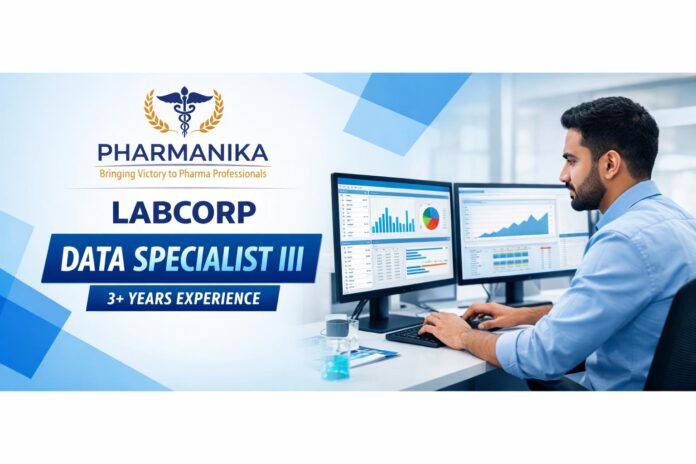 Data Specialist III at Labcorp Bengaluru | 3+ yrs preferred | Clinical Data Mgmt | Apply Online