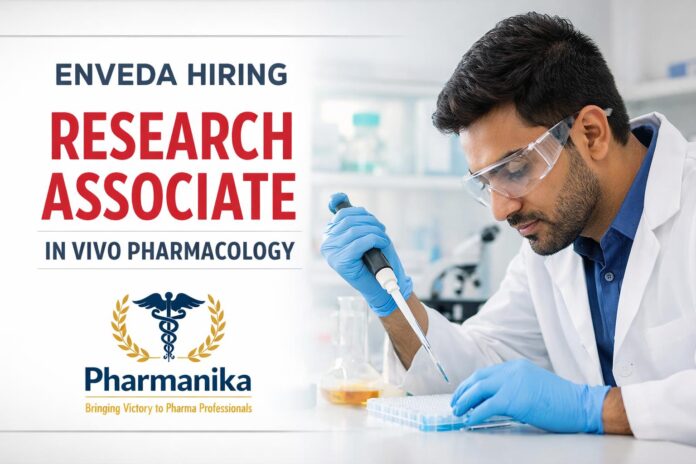 Research Associate Job at Enveda | Pharmacy Graduates | Apply Online
