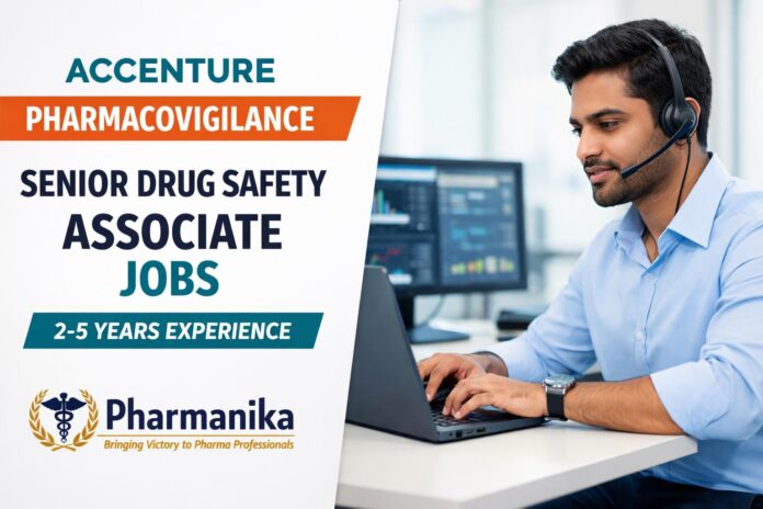 Pharmacovigilance Job at Accenture | Pharmacy Graduates | Apply Online