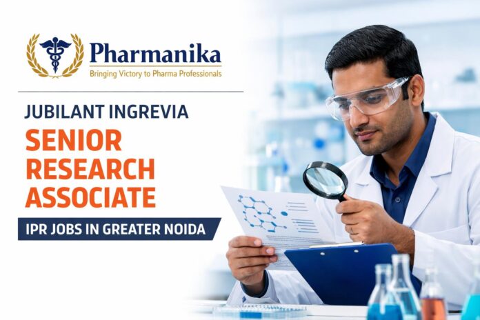 Jubilant Hiring Pharmacy Graduates | Senior Research Associate Role