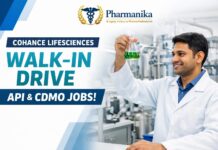 Cohance Lifesciences Hiring Pharmacy Graduates | Walk in interview for multiple Roles Cohance Lifesciences Hiring Pharmacy Graduates | Walk in interview for multiple Roles