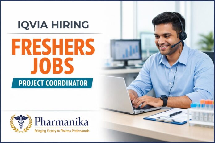 Freshers Job at IQVIA | Project Coordinator Role