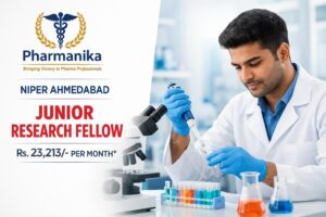 Junior Research Fellow at Govt NIPER | Pharmacy Graduates Eligible Junior Research Fellow at Govt NIPER | Pharmacy Graduates Eligible