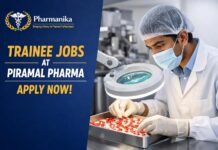 Freshers Job at Piramal Pharma | Trainee RA Role Trainee Role at Piramal | Apply Now