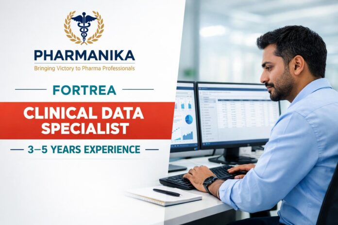 Clinical Data Specialist at Fortrea Bangalore | 3–5 Yrs CDM