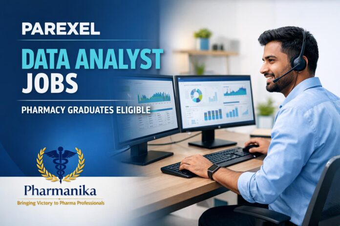 Remote Data Analyst Job at Parexel | Pharmacy Graduates Eligible