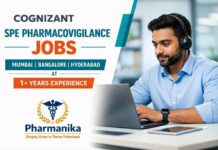 Pharmacovigilance Job at Cognizant | Pharmacy Graduates Apply Online Cognizant SPE Pharmacovigilance Mumbai/Bangalore/Hyderabad | 1+ Yrs | Hybrid | Careers