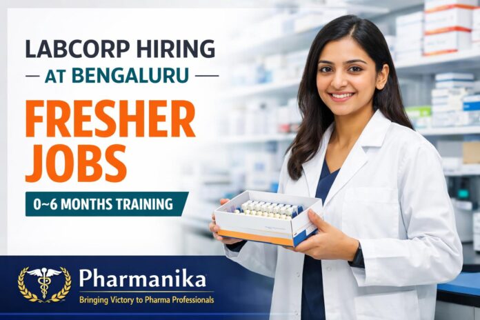 Labcorp Site Initiation & Kit Inventory Coordinator Trainee Bengaluru | 0–6 Mo | Workday 2632055-1