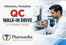 QC HPLC / GC / LC-MS Walk-in at Piramal Pithampur | 6 Sep Indore QC HPLC / GC / LC-MS Walk-in at Piramal Pithampur | 6 Sep Indore