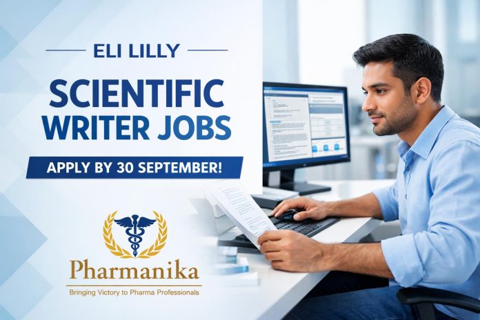 Scientific Writer at Lilly Bengaluru | Quality Review & Document Finalization | Apply by 30 Sep | R-112204 Scientific Writer at Lilly Bengaluru | Quality Review & Document Finalization | Apply by 30 Sep | R-112204