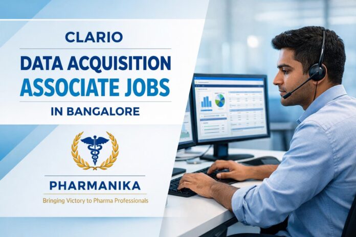 Data Acquisition Associate at Clario Bangalore | Clinical Data Data Acquisition Associate at Clario Bangalore | Clinical Data