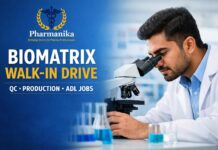 QC / Prod / ADL / FND Walk-in at BioMatrix Ahmedabad | 13 Sep QC / Prod / ADL / FND Walk-in at BioMatrix Ahmedabad | 13 Sep