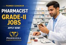 Pharmacist Grade-II at PGIMER | Apply by 19 Oct Pharmacist Grade-II at PGIMER Satellite Centre Sangrur | Direct Recruitment | Apply by 19 Oct
