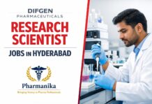 Research Scientist at DIFGEN Pharmaceuticals | Hyderabad Analytical Research Scientist at DIFGEN Pharmaceuticals | Hyderabad Analytical