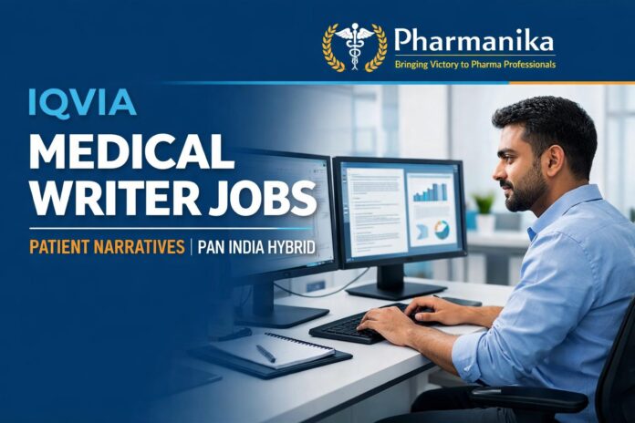 Medical Writer I at IQVIA | Patient Narratives | PAN India Hybrid