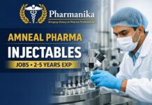 Manufacturing Associate Injectables at Amneal Ahmedabad | 2-5 yrs Manufacturing Associate Injectables at Amneal Ahmedabad | 2-5 yrs