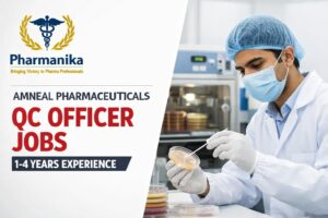 QC Officer Environment Monitoring at Amneal Gujarat | 1-4 yrs QC Officer Environment Monitoring at Amneal Gujarat | 1-4 yrs