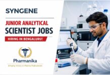 Syngene Hiring Pharmacy Graduates | Junior Analytical Scientist Role Syngene Hiring Pharmacy Graduates | Junior Analytical Scientist Role
