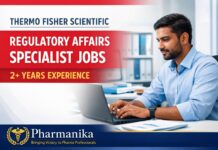 Thermo Fisher Scientific Regulatory Affairs Specialist | Bangalore | 2+ Years | EUCTR Submissions | Req R-01370062 Thermo Fisher Scientific Regulatory Affairs Specialist | Bangalore | 2+ Years | EUCTR Submissions | Req R-01370062