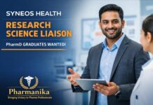 Syneos Health Hiring Research Science Liaison Role | PharmD Graduates | Apply now Syneos Health Hiring Research Science Liaison Role | PharmD Graduates | Apply now